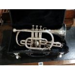 A Chinese Manufacture Cased Cornet