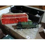 A Boxed Hornby Series No.2 Special Locomotive, "O" Gauge Together With A Good Quantity Of Track