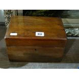 An Apothecary Chest With Interior Fitments Of Bottles And Measures