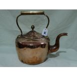 An Antique Copper Kettle