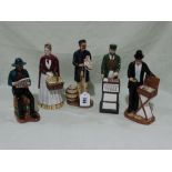 A Group Of Five Coalport "The Character Collection" Figures