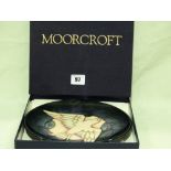 A Boxed Limited Edition Moorcroft Pottery 1993 Year Plate