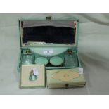 Three Art Deco Period Compacts And Make-Up Sets