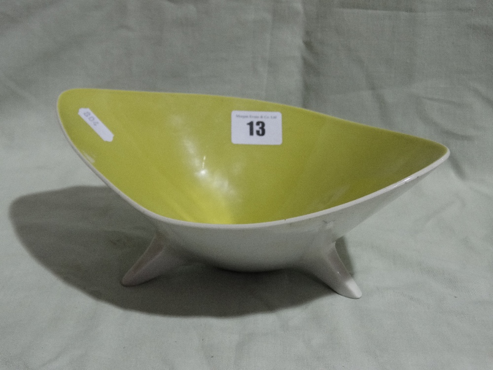 A Mid 20th Century Rosenthal Porcelain Three Footed Serving Dish