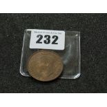 A Rare 1951 One Penny Coin