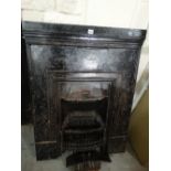 A Cast Iron Bedroom Fire Place