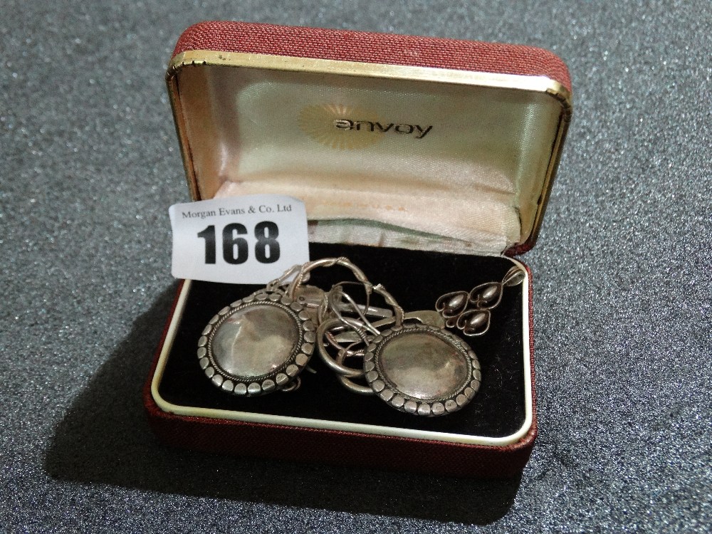 A Small Parcel Of Silver Earrings