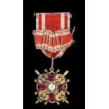 *Russia, Order of St Stanislaus, Military Division, Third Class breast badge, by Dmitri Osipov,