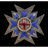 *Germany, Bavaria, Order of St George, breast star by Eduard Quellhorst, Munich, circa 1880, in