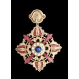 *Mongolia, Order of the Varja (also known as the Order of the Precious Rod), Third Class, Fourth