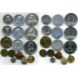 White metal commemoratives (8), for Nelson’s Column, 1843 (3, BHM 2124, 2125, 2126; Hardy 95, 96,
