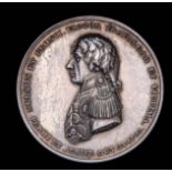 *Dr. Turton’s medal for the Battle of Trafalgar, 1805, in silver, by Thomas Wyon Snr., uniformed