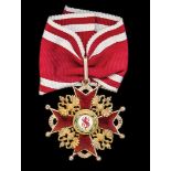 *Russia, Order of St Stanislaus, Civil Division, Third Class breast badge, by Eduard, St