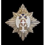 *Serbia, Order of the White Eagle, type 2 (1903-41), Grand Cross set of insignia, by Georg Adam