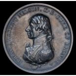 *Matthew Boulton’s medal for the Battle of Trafalgar, 1805, specimen in silver, by C.H. Küchler,
