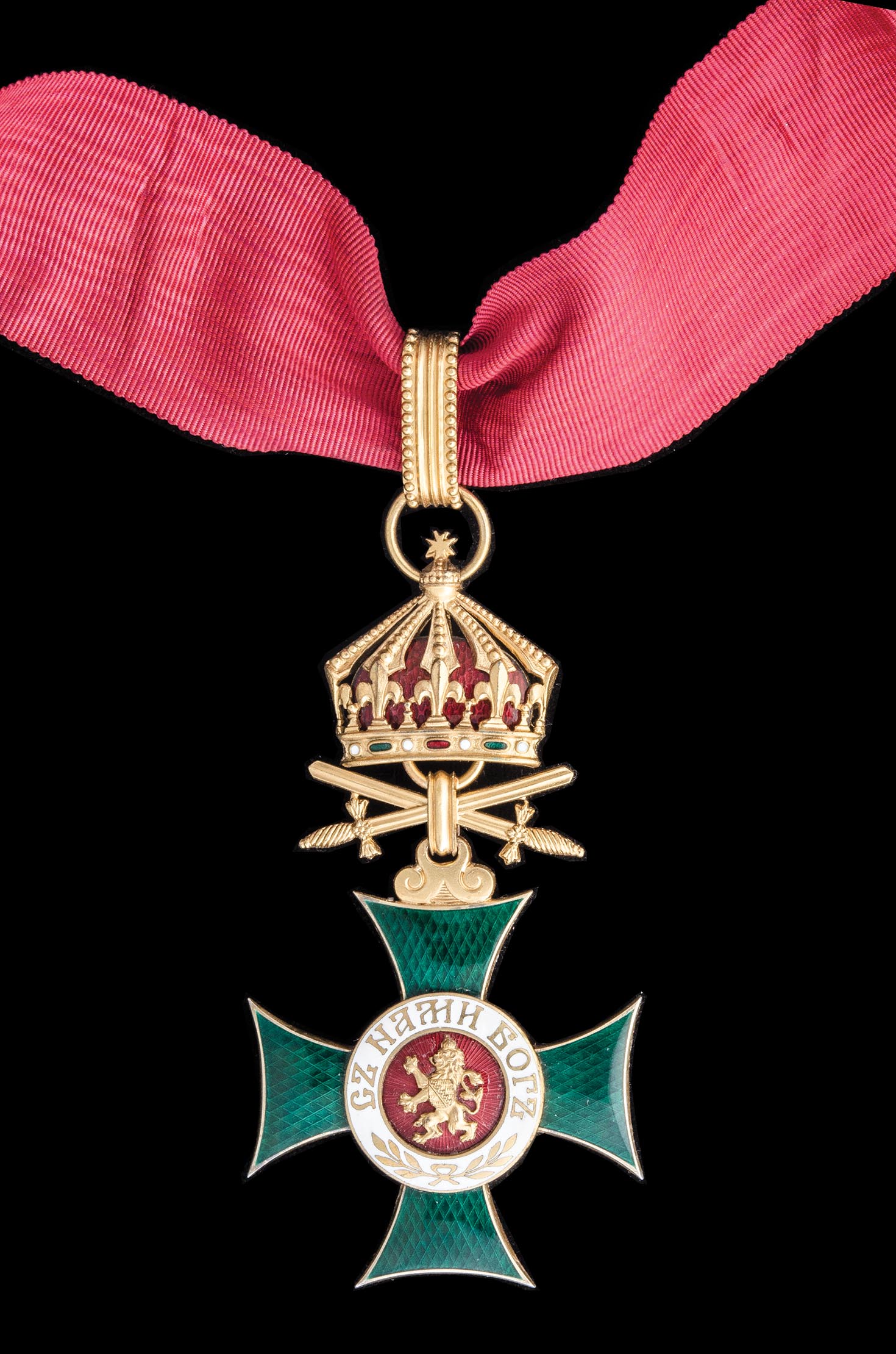 *Bulgaria, Order of St Alexander, Military Division, type 2 (1908-44), Third Class neck badge,