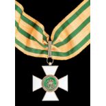 *Luxemburg, Order of the Oaken Crown, Grand Officer’s set of insignia, comprising neck badge, in