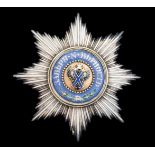 *Russia, Order of St Andrew, a European-made breast star of good quality manufacture, unmarked, late