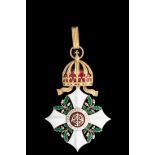 *Bulgaria, Order of Civil Merit, type 1 (1891-1908), with Princely crown, Grand Cross set of