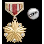 *Mongolia, Gold Star Medal of the Hero of the Mongolian People’s Republic, type 2, post 1945, in