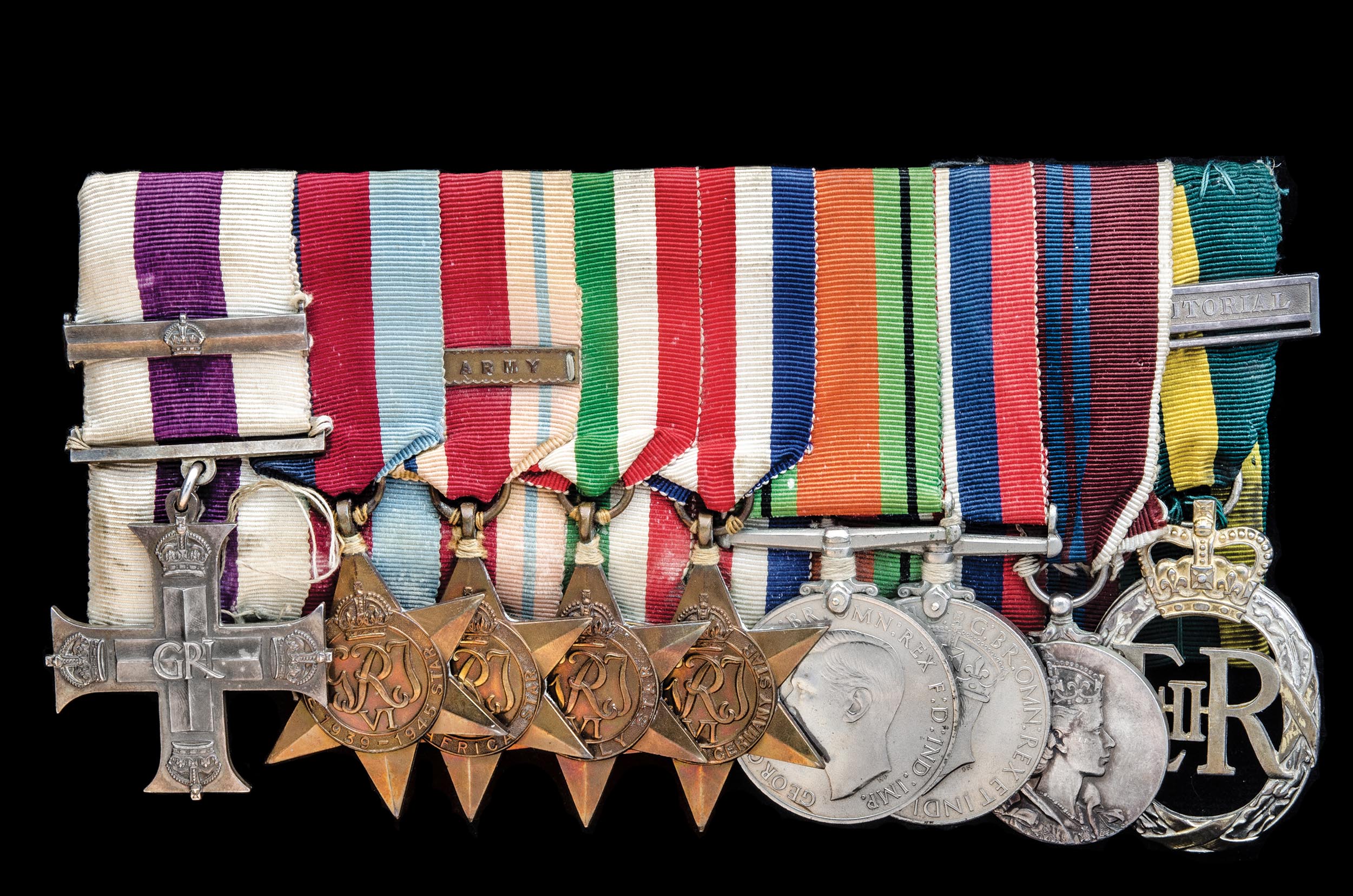 *The Sicily Military Cross Group awarded to Captain Stanley Charles ‘Bombs’ Panter, Parachute