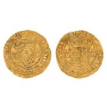 *Henry VIII (1509-47), Second coinage (1526-44), crown of the double-rose, m.m. lis, HK (Henry and