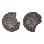 *Kings of Wessex, Aethelwulf (839-58), penny (c.849-54), Canterbury, moneyer Aethelmund, dor B, rev,