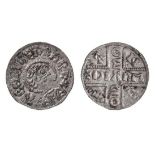 *Kings of Wessex, Aethelberht (858-65/66) Inscribed Cross penny (c.858-64), Canterbury, moneyer