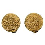 *Ottoman, Selim I (918-926h), ashrafi, Dimashq [9]2x, similar to contemporary Mamluk issues, 3.