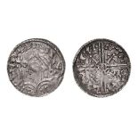 *Harold I (sole reign 1037-40), Fleur de Lys penny, Lincoln, Aethelnoth, aelfnon on linc, 0.91g (N.