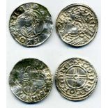 Cnut (1016-35), Quatrefoil penny, London, Eadwine, eadpi on lvndene, 0.89g (N. 781; S. 1157),