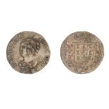 India, Portuguese possessions, Goa, D. Maria II, pardau, 1839, 5.63g (AG 18.01), toned, good very