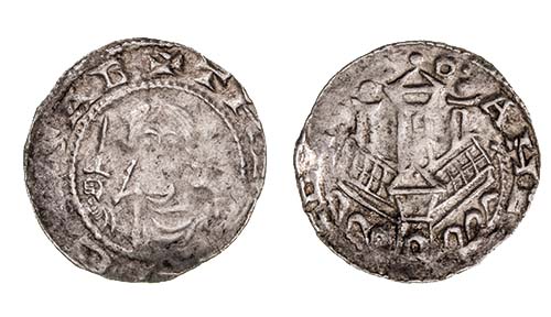 *Germany, Gittelde, Archbishop of Magdeburg’s mint, Hartwig (1079-1102) with Vogt Dietrich III v.