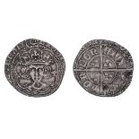 *Richard III (1483-85), class 2b groat, London, m.m. boar’s head, 2.32g (N. 1679; S. 2156), clipped,