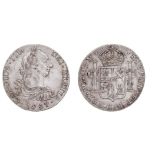 *Guatemala, Carlos III (1759-88), 8 reales, 1787 m (Cal. 834; Cy. 12126), about extremely fine