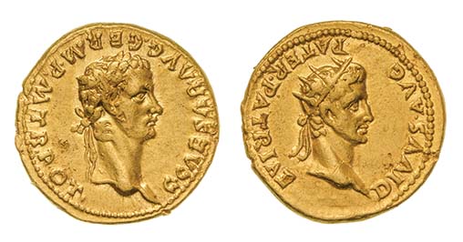 *Gaius Caligula (37-41), aureus, Lugdunum, 37-38, c caesar avg germ p m tr pot, laureate head of