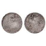 *Morocco, Filali Sharifs, Muhammed III, mitqal (10 dirhams), Tetuan, 1195h, 27.77g (KM 36), partly