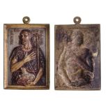 *Spanish or Netherlandish, St. John the Baptist, bronze plaquette, early 17th century, cold