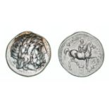 *Kings of Macedon, Philip II (359-336 BC), tetradrachm (posthumous), head of Zeus, rev., youth on