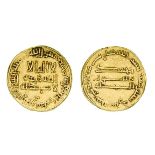 *Abbasid, temp. al-Mahdi (158-169h), dinar, 168h, 4.26g (Bernardi 51), some deposit, very fine