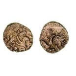 *Ancient British, Southern Region, Regni & Atrebates, Commios (c. 50-25 BC), gold stater, Celticised