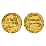 *Abbasid, temp. al-Mansur (136-158h), dinar, 137h, 4.27g (Kazan 61), about extremely fine