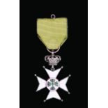 Portugal, Order of Aviz, Knight’s breast badge, mid-late-19th century, of Continental manufacture,