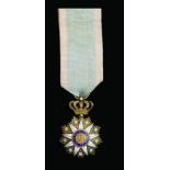 Portugal, Order of Vila Viçosa, Knight’s breast badge, early 20th century, in silver-gilt, gold