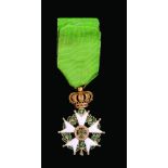 Portugal, Order of Aviz, Knight’s breast badge, mid-19th century, of French manufacture in similar