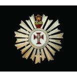 Portugal, Order of Christ, Ladies’ small-sized breast star, of French manufacture, (pre-1834 type,