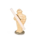 MICHELIN: A 1960s ceramic fluorescent lamp in the form of Bibendum; 31cms