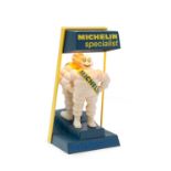 MICHELIN: 1980s Michelin "FIETSBANDEN" advertising display light for Dutch market; 51cms.