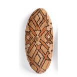 A Childs Rainforest Shield Far North Queensland (early twentieth century) carved figwood and