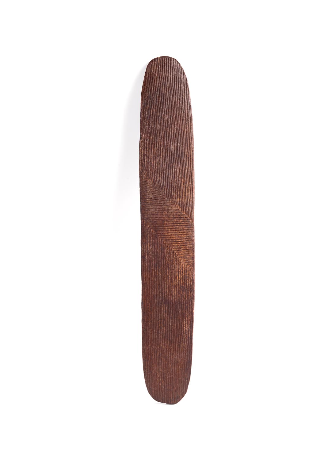 An Early Wunda Shield Western Australia (nineteenth century) carved wood 67.5cm high  PROVENANCE